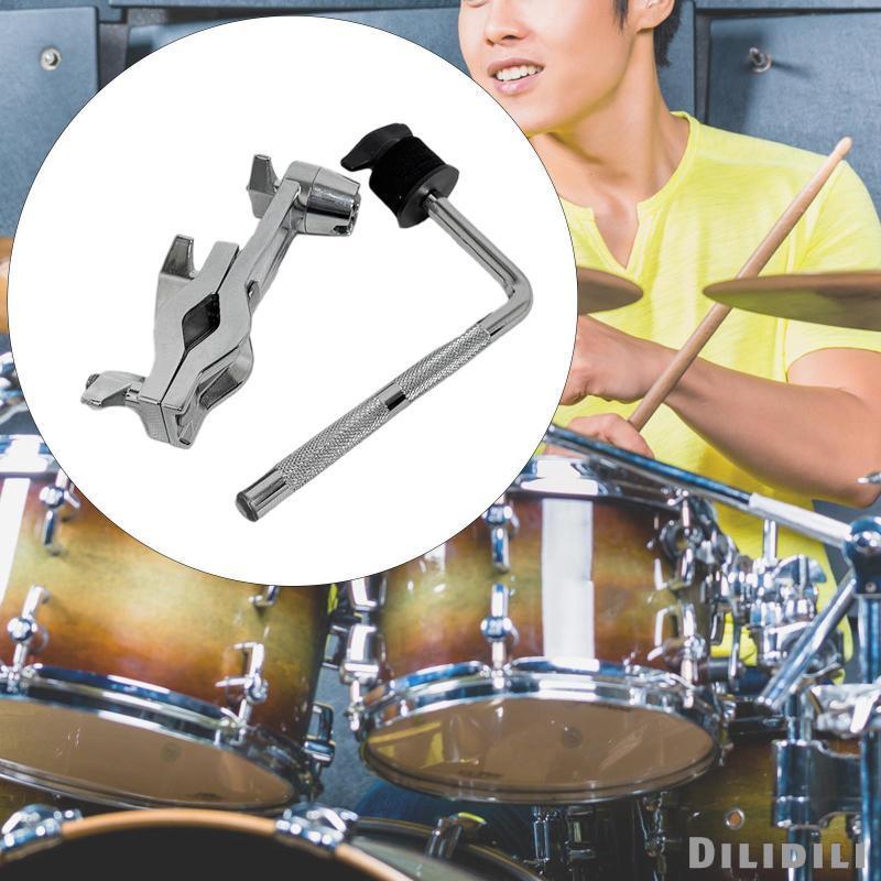 [Dilidili] Cymbal Stand Mount อลูมิเนียมทนทาน Cymbals อุปกรณ์เสริมวงเล็บแขนเพอร์คัชชันสําหรับการฝึกฮ