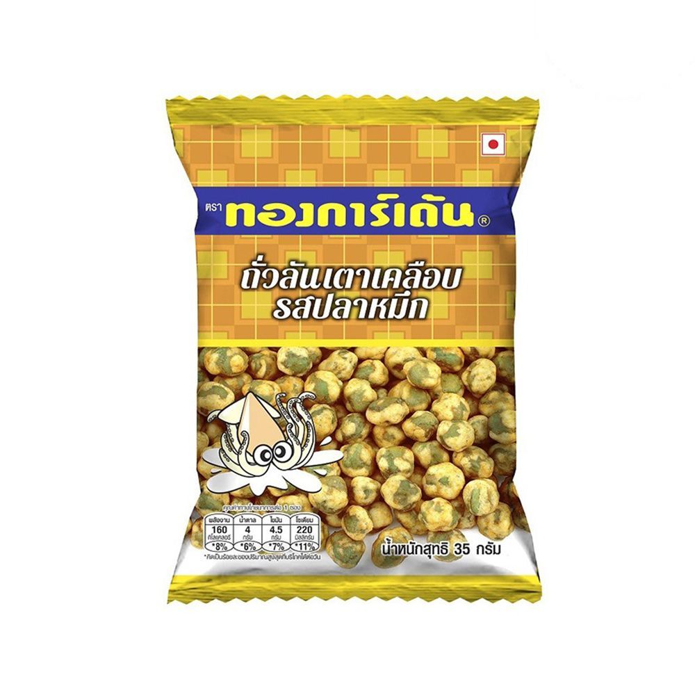 [สินค้าส่งด่วน] ทองการ์เด้นถั่วลิสงปลากรอบ 28 ก. TONG GARDEN PEANUTS MIXED ANCHOVY 28 G.