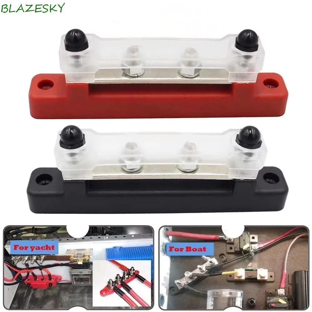 บล็อกกระจายพลังงาน BLAZESKY, บล็อกเทอร์มินัลไฟฟ้า 12V 150A, การกระจายพลังงาน 1/4 นิ้วสตั๊ดกันน้ํา 10