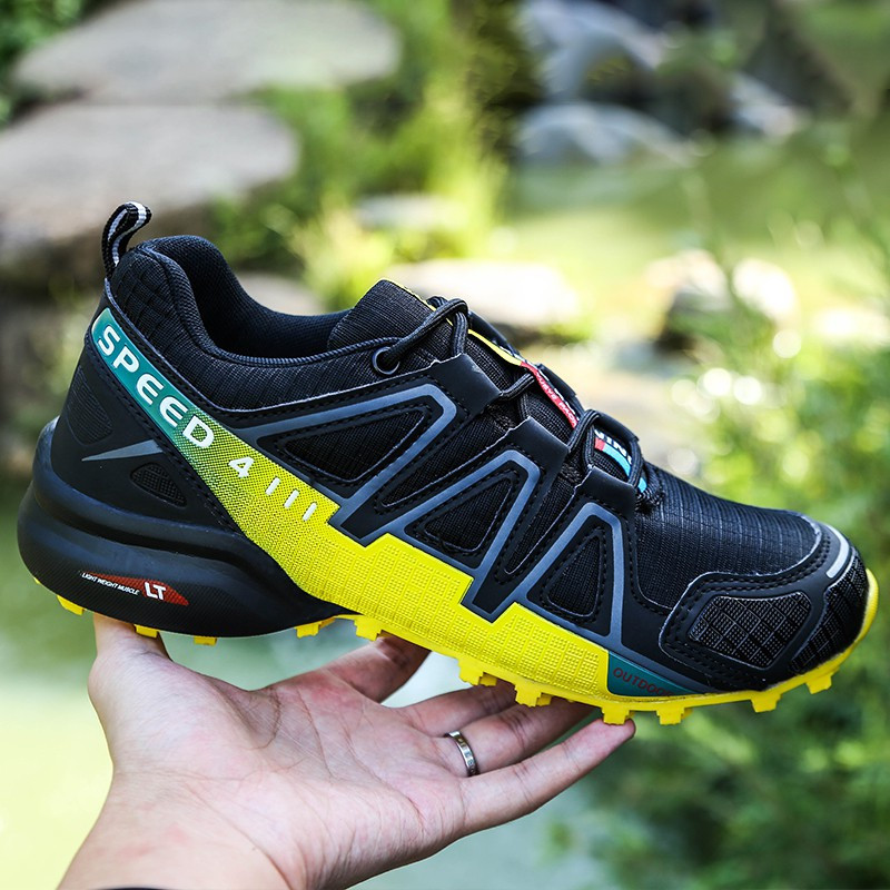 SALOMON รองเท้าวิ่งเทรลและเดินป่า กระชับทรงแซลมอน สวยเท่ รูปที่ 4