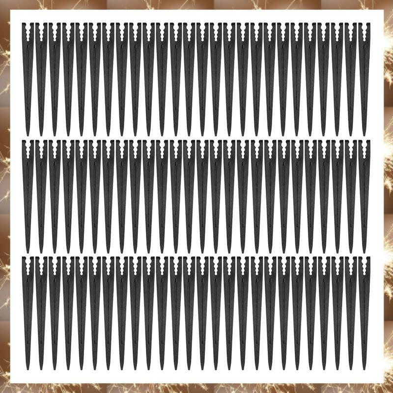 (Y OK N)1/4 นิ้วท่อหยดสําหรับชลประทานสนับสนุน Stakes 100 ชิ้น-1/4" ผู้ถือหลอดหยด Stakes สําหรับชลประ