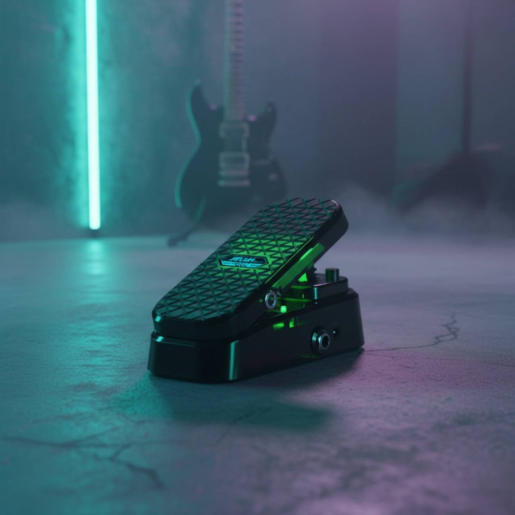 Anti-Slip Design Volume Wah Pedal Mode Indicator 2 in 1 Wah Volume Pedal การควบคุมที่แม่นยําสําหรับน