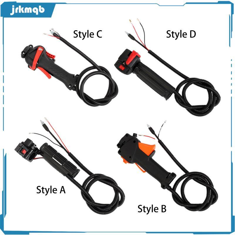 [jrkmqb] ที่จับเสริมพลาสติกทนทานพร้อมสิ่งที่แนบมาสายคันเร่งสําหรับเครื่องตัดหญ้ากระเป๋าเป้สะพายหลังเครื่องตัดหญ้า