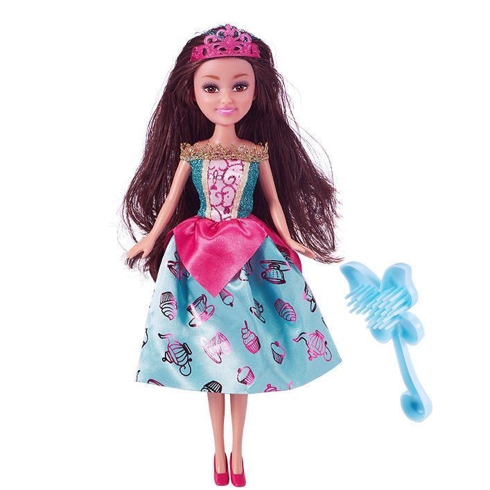 ZURU Shiny Girl Flower Fairy Series จําลองตุ๊กตาบาร์บี้หวีผมเปลี่ยนเสื้อผ้าเจ้าหญิงของเล่นของขวัญ
