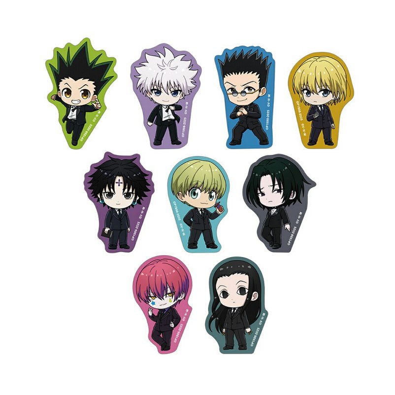 [นำเข้าญี่ปุ่น] ARMA BIANCA HUNTER×HUNTER Trading Chibi Character Suit ver. สติ๊กเกอร์ไดคัท (กล่อง =