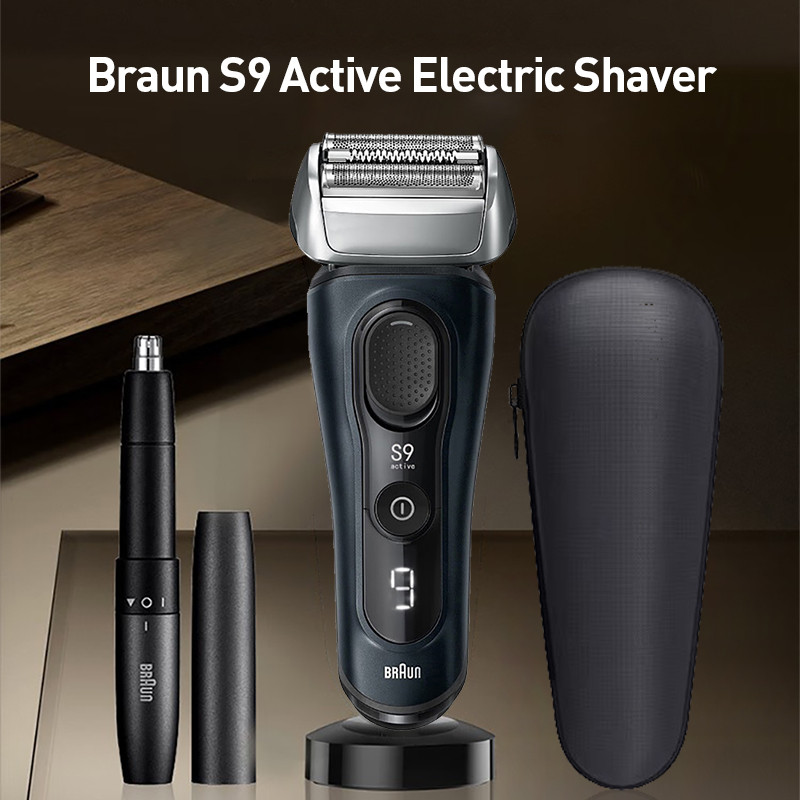 เครื่องโกนหนวด Braun ที่กันจอนจมูก MagLev Motor เครื่องโกนหนวดไฟฟ้าแบบแห้งเปียก