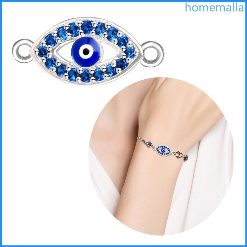HO พราว Zirconia Embellished Evil Eyes จี้สําหรับสร้อยคอและสร้อยข้อมือโทรศัพท์มือถือกรณีใช้เครื่องประดับ Charm