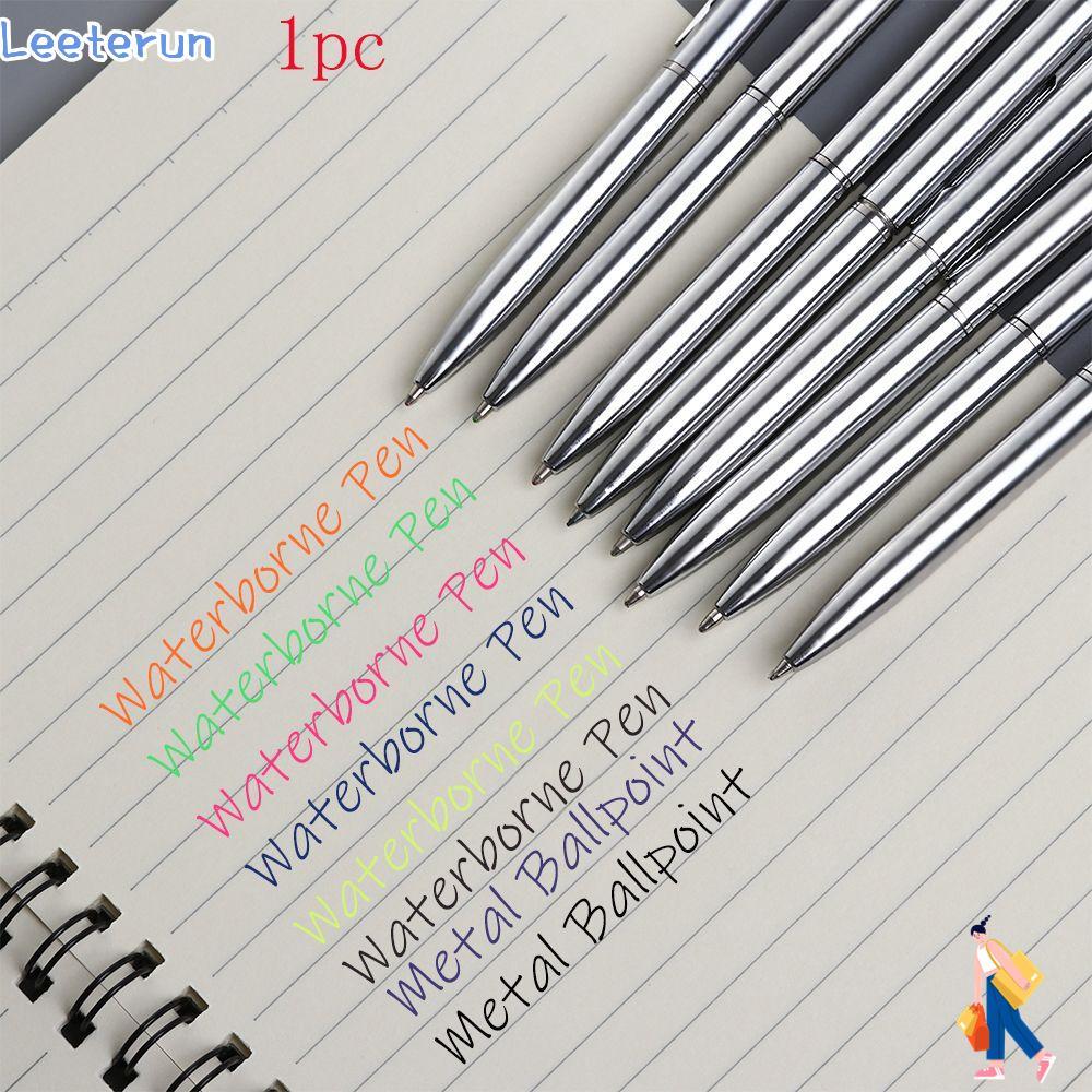 LEETERUN 1PC Waterborne Pen Smooth ทนทานลายเซ็นมินิเครื่องเขียนของขวัญ