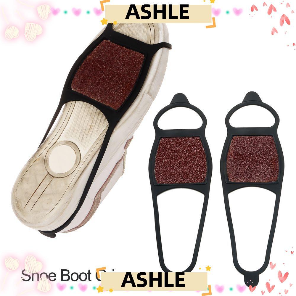 ASHLE Ice Cleats Spikes Ice Gripper รองเท้ากีฬา Anti Slip Snow Gripper