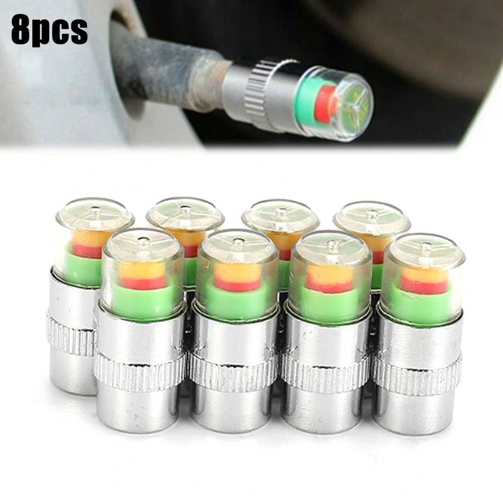 วาล์วตัวบ่งชี้ 3 สีสําหรับ 32PSI(2.2Bar) รถจักรยานยนต์ W/Sensor Indicator