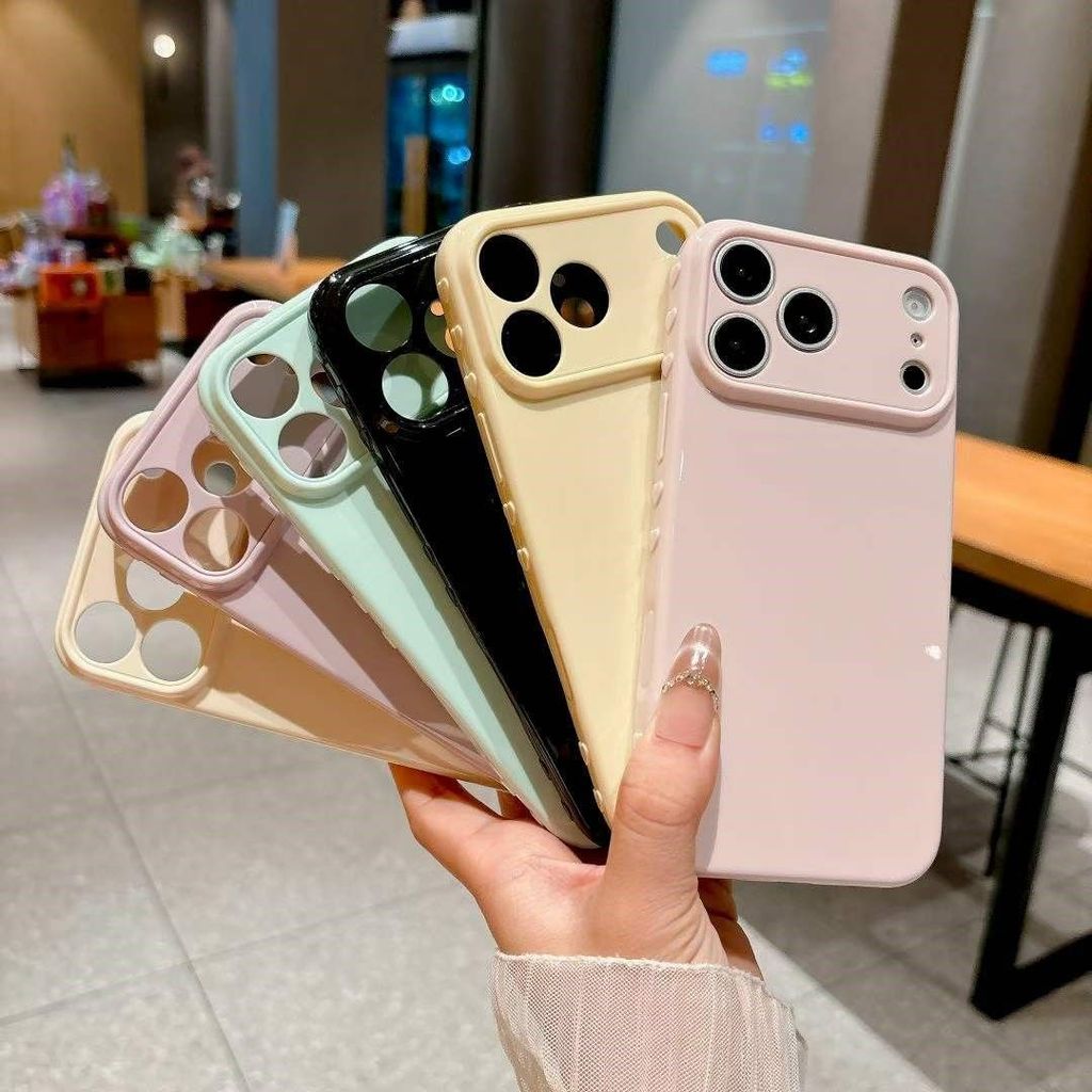 🔥 เคส Samsung A56 A07 A17 A55 A06 A16 A37 A36 A35 A15 A14 A54 A05 A13 A12 5G เคสป้องกันแบบนิ่มTPUขอบรูปหัวใจกันกระแทก