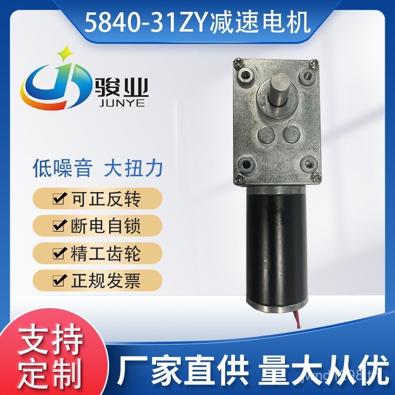 Gear Motor Motor DC Doll ผู้ผลิต Gearing Gearing ของเล่นจิ๋วขนาดใหญ่สามารถ 5840-31zy Witty Torque CD