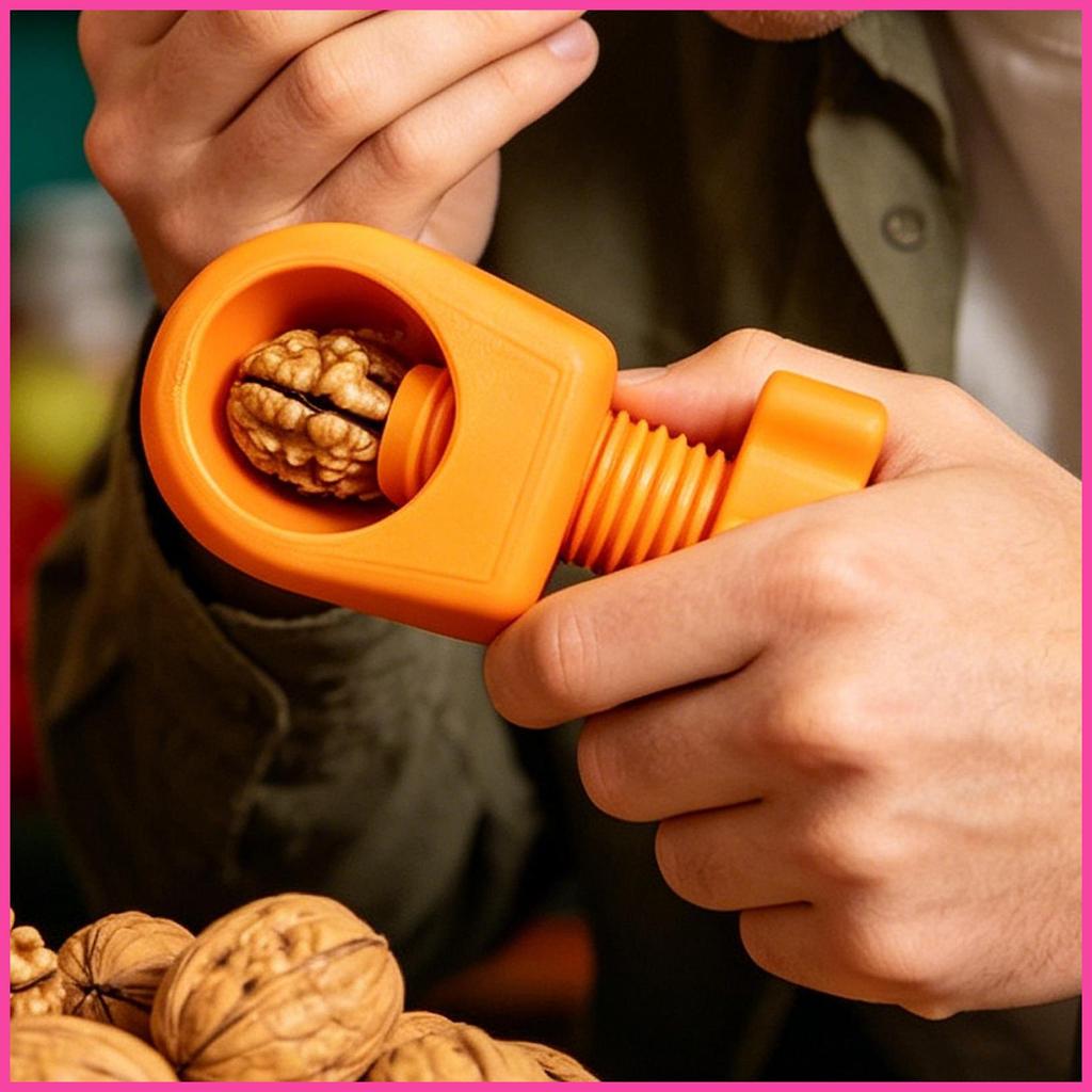 Nut Cracker เครื่องมือมัลติฟังก์ชั่ครัวเปิดเกลียววอลนัท Cracker เครื่องมือสําหรับเด็กผู้ใหญ่ผู้สูงอา