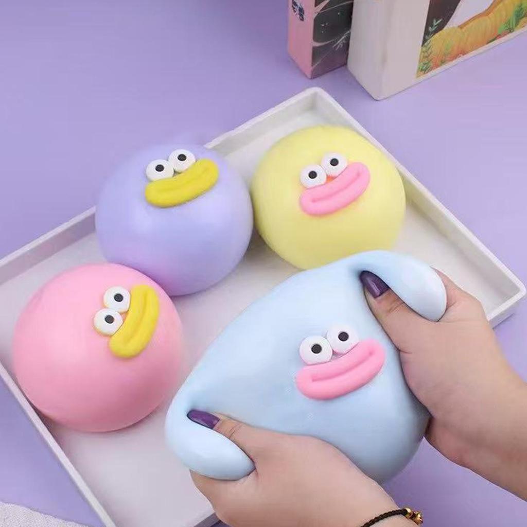 2026 น่ารัก Monster Face Squeeze ของเล่นนุ่มช้า-Rebound Design Monster Face Decompression Fidget ของเล่น