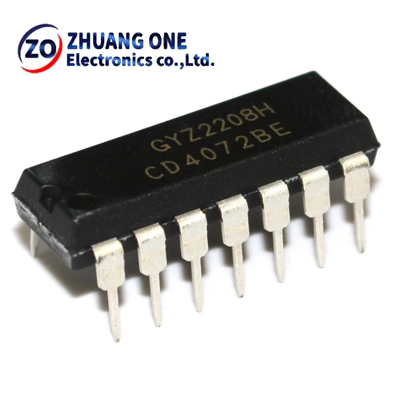 5PCS CD4068BE CD4070BE CD4071BE CD4072BE CD4073BE CD4075BE CD4077BE CD4078BE CD4082BE DIP14 ชิป ic