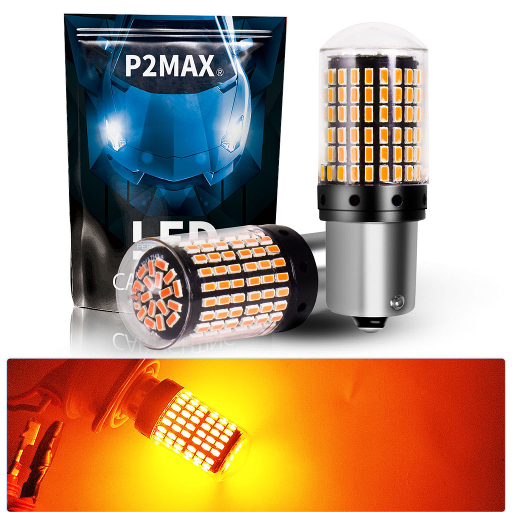 ที่มีประสิทธิภาพ 3014LEDs 144Chips ไฟเบรค LED 1156 BA15S P21W 1157 P21/5W W21W W21/5W P27/5W สําหรับ