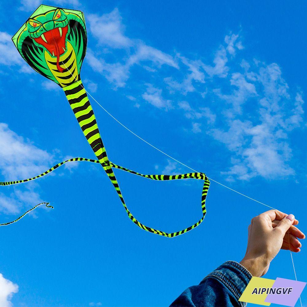 AIPINGVF 8/15m Cobra Kite กีฬาชายหาดขนาดใหญ่สําหรับเด็กผู้ใหญ่สนุกกลางแจ้ง