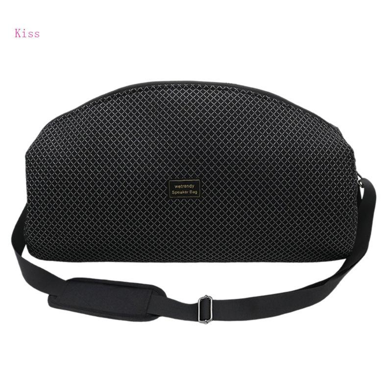 Kiss Portables Travel Storage Bag for YEAHBOX Boom Max3 Speaker Mesh Protective Case