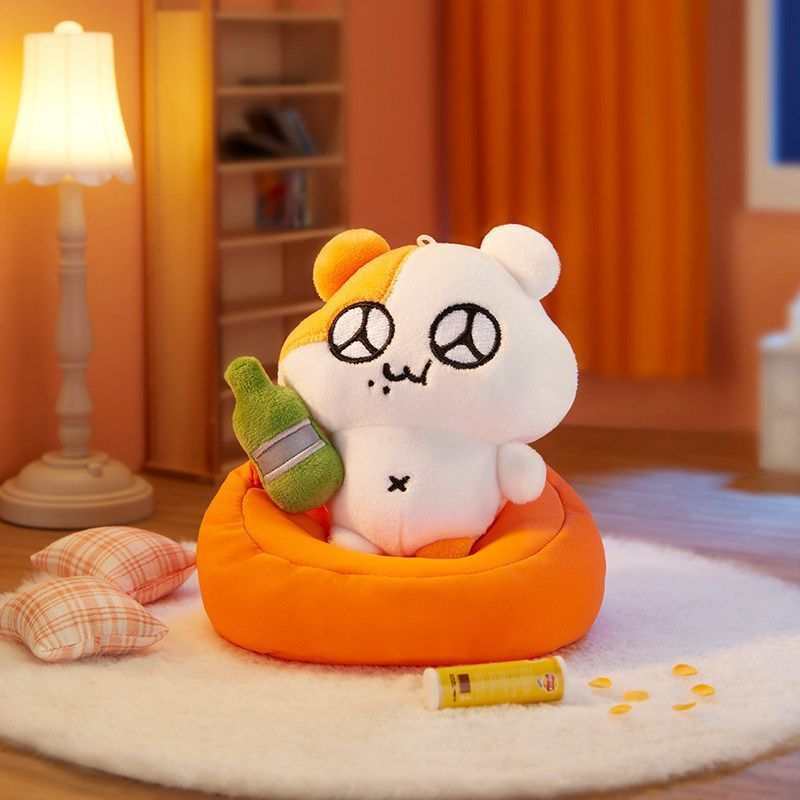 ของแท้ onetox Sparkling Hamster Series Mouse Daily Plush Mystery Box Doll