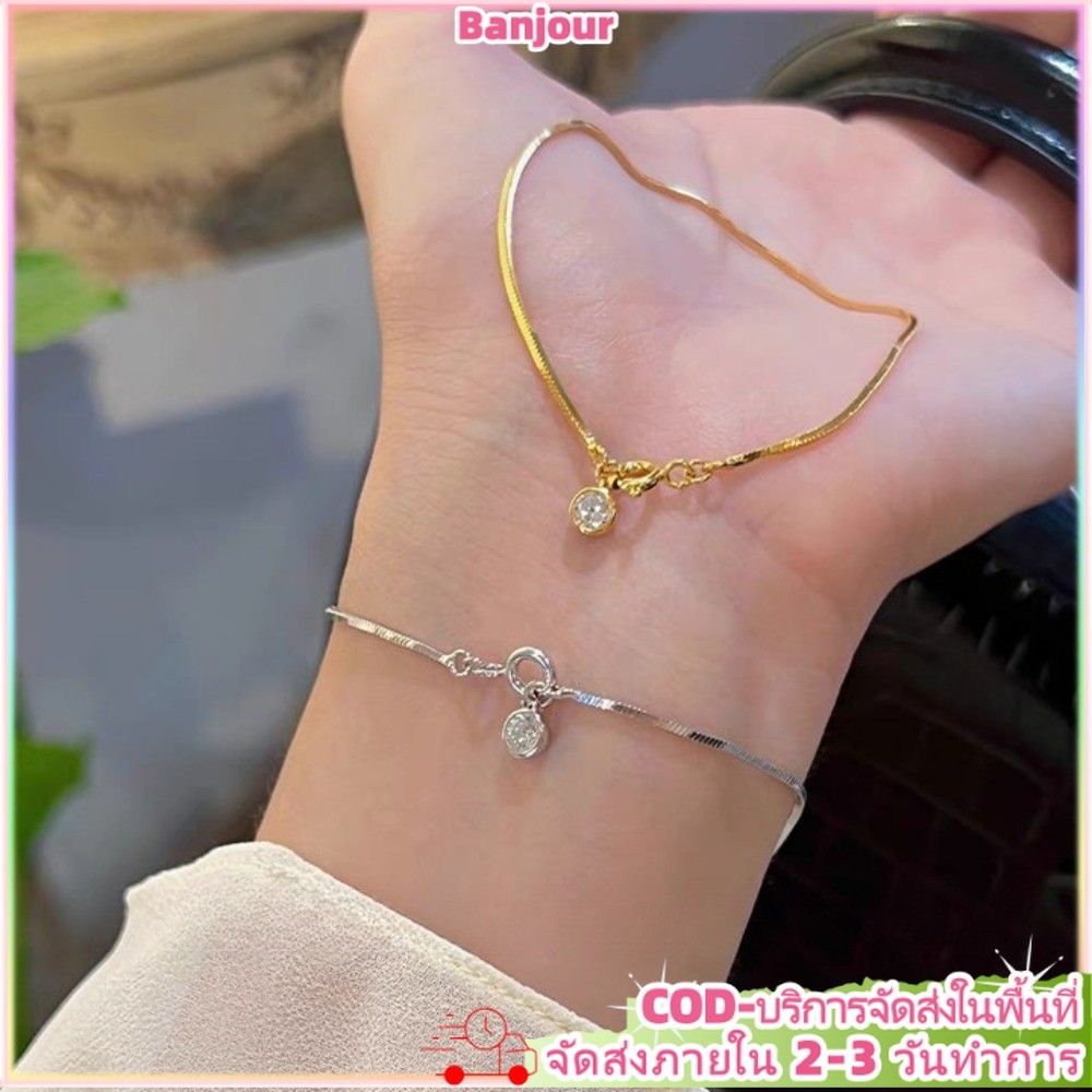 ประณีตงูกระดูกโซ่สร้อยข้อมือออกแบบซอกผู้หญิงเครื่องประดับมืออุปกรณ์เสริม