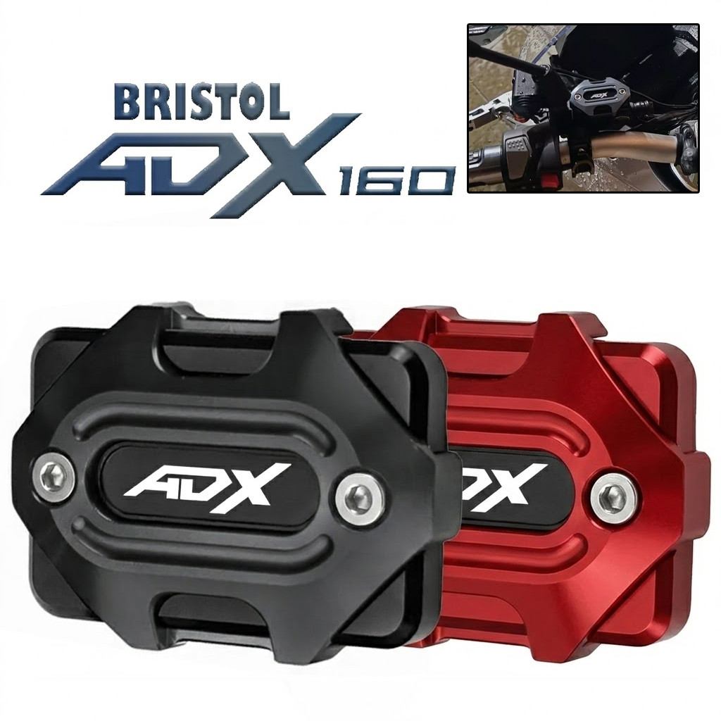 สําหรับ Bristol ADX160 v2 v1 รถจักรยานยนต์ CNC เบรคการใช้น้ํามันฝาครอบ Master ฝาครอบอ่างเก็บน้ํา