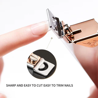 Professional ปลอมเล็บตัดเล็บ Clipper เคล็ดลับตัด U-รูปขอบตัด Trimmer ปรับสแตนเลส U-รูปประดิษฐ์สําหรับปลอมแต่งเล็บ