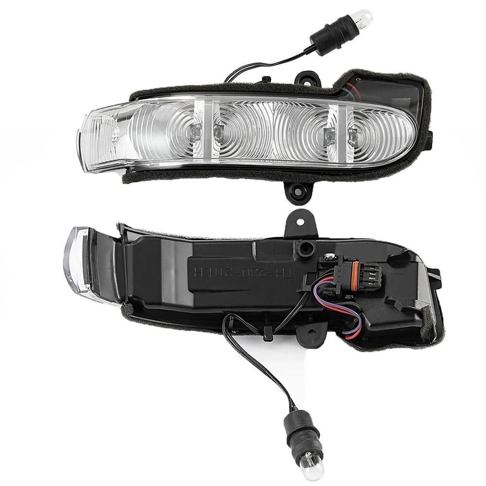 รถด้านหลังกระจกมองข้างไฟเลี้ยว LED ไฟแสดงสถานะสําหรับ Mercedes Benz W211 S211 W463 W461 CE Class 203