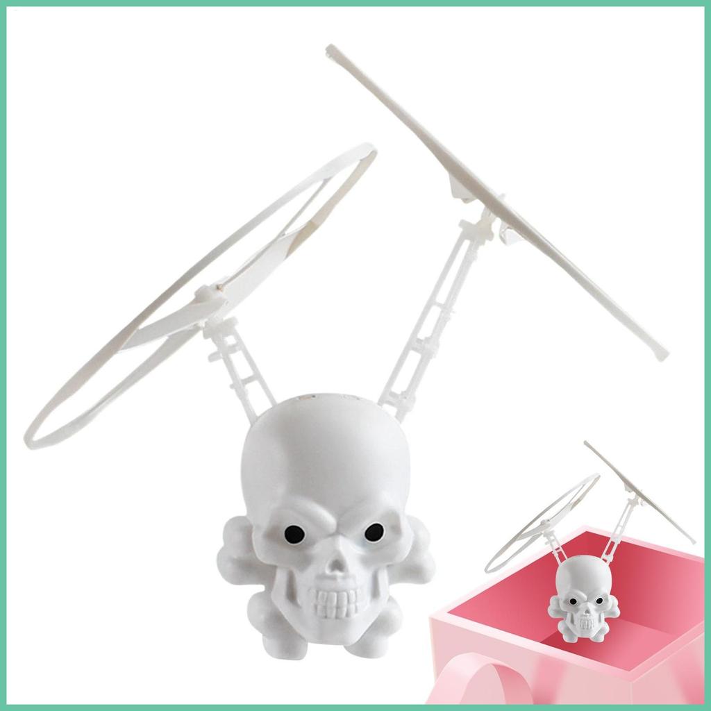 Light Up Flying ของเล่นเปลี่ยนสี Light Up ตลกลอย Flying Spinner Skull ของเล่นสําหรับบ้านในร่ม Playro