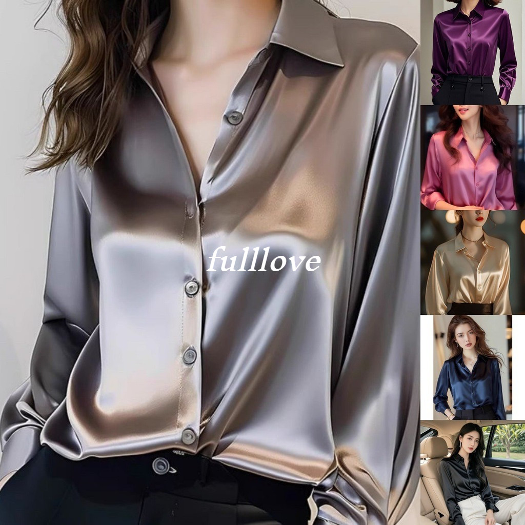 [ส่งไวจากไทย] Fulllove เสื้อผู้หญิงแขนยาว สำหรับโอกาสทางการ มาพร้อมดีไซน์สวยงามหรูหรา