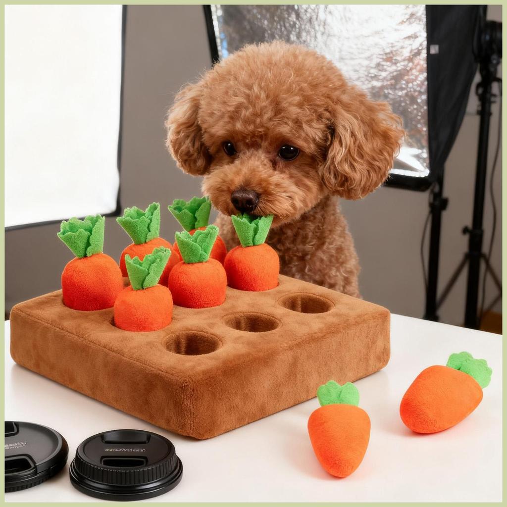 Puppy Snuffle Mat Interactive ตลกกระตุ้นสุนัขขนาดใหญ่ Enrichment ของเล่น Snuffle Mat สําหรับเบื่อบรร
