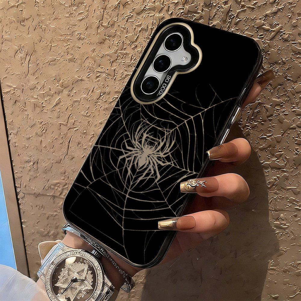 ใยแมงมุม IMD เคส For Samsung A07 A17 A55 A06 A05S A15 A35 A54 A26 A36 A56เคสโทรศัพท์ เปลือกแข็ง กันกระแทกเคสมือถือ ราคา ถูกที่สุด ดีลบีเคเค แกลเลอรีภาพที่ 8