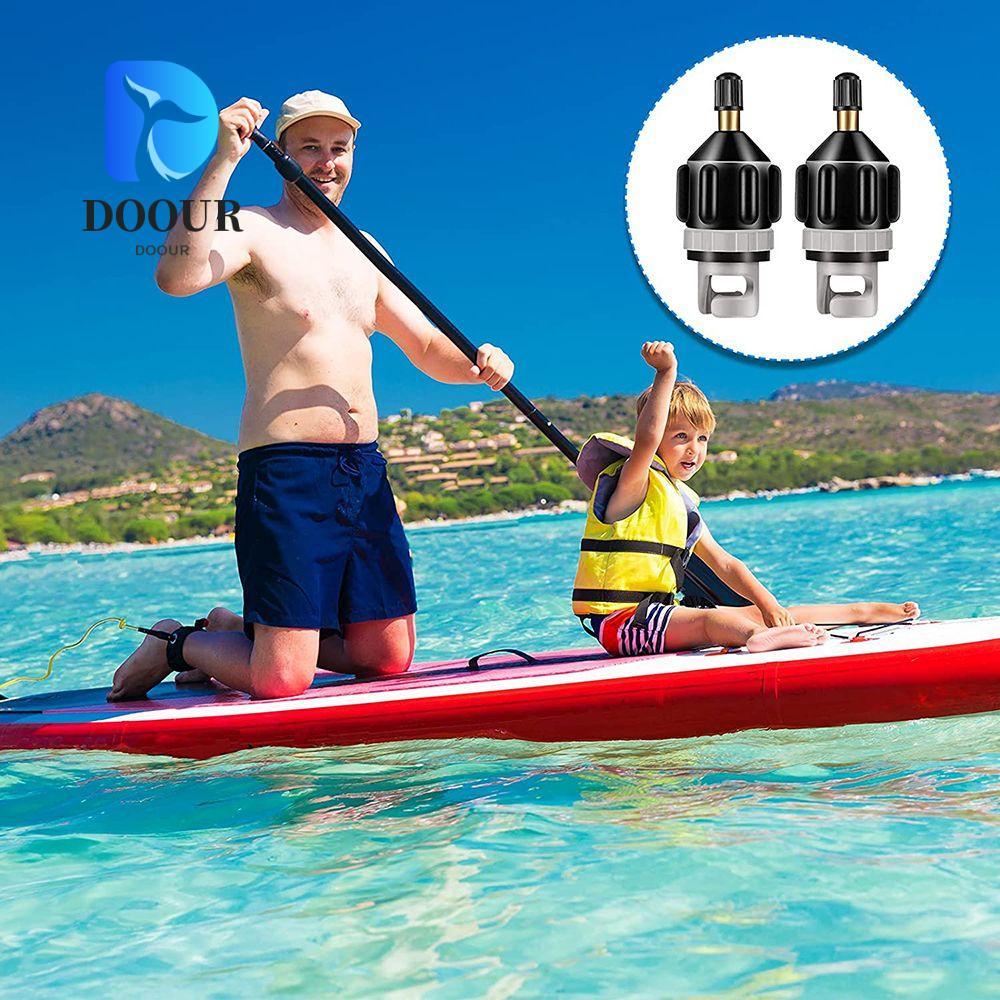 DOOUR เรือเป่าลม SUP อะแดปเตอร์ปั๊มอากาศ ใช้งานได้กับ inflatable kayak และ paddle board
