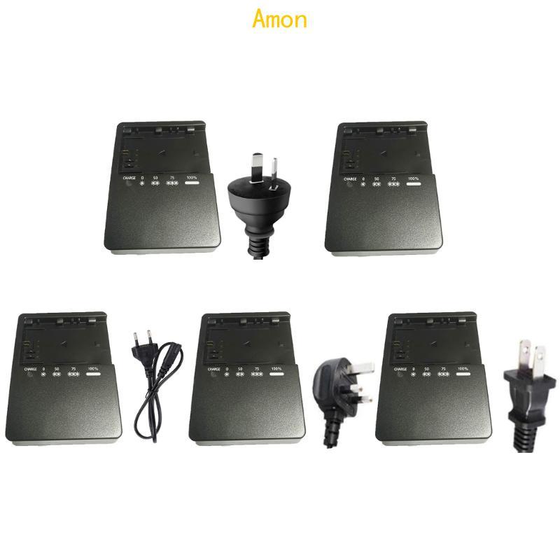 Amon LP-E6 LP-E6N Charger สําหรับ 5D2 5D3 60D 7D 70D Mark II 5D กล้อง DSLR
