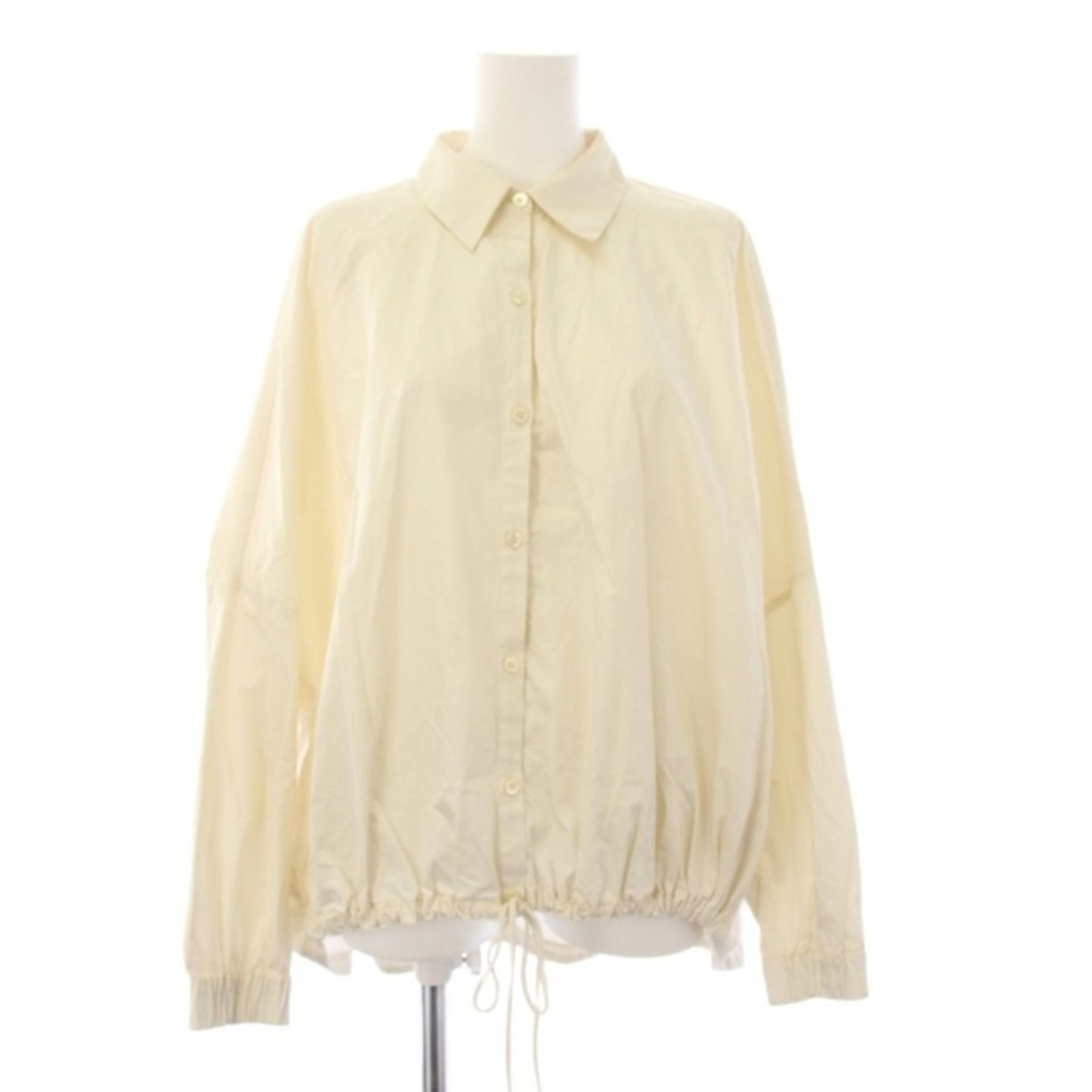 Ring Shirt string white Long sleeves Direct from Japan Secondhand