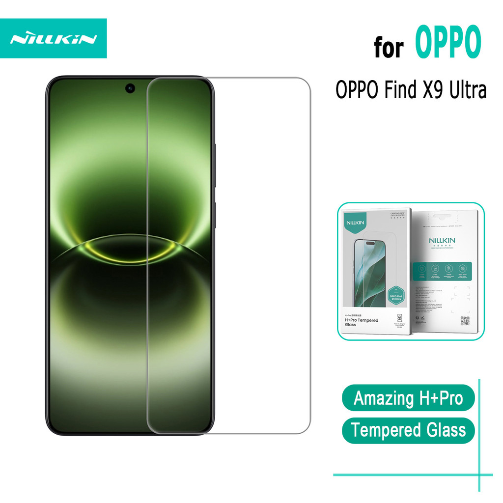 สําหรับ OPPO Find X9 Ultra กระจกนิรภัย Nillkin H + Pro ตัวป้องกันหน้าจอป้องกันการระเบิดที่ชัดเจนสูง