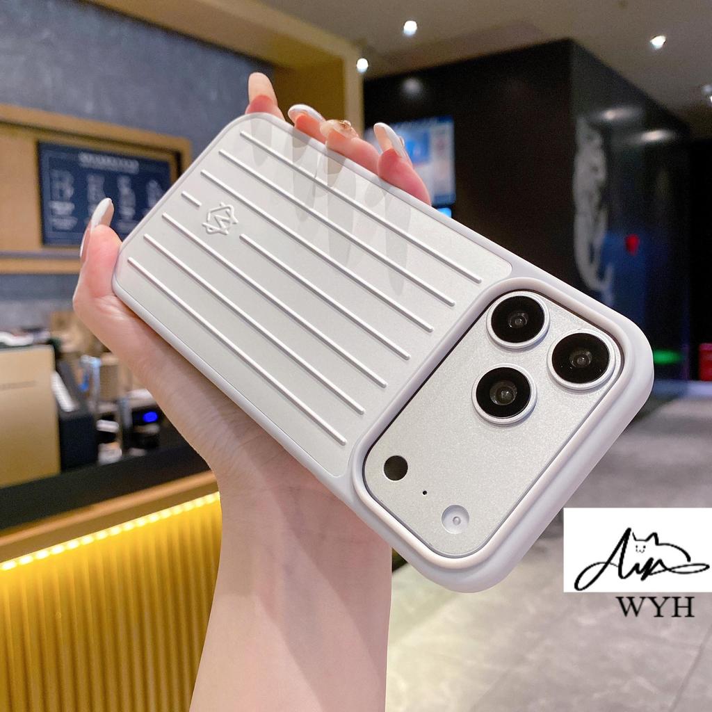 อลูมิเนียมแมกนีเซียมเหมาะสําหรับ Apple 17proMAX Simple 17pro Influencer ขายร้อน 17 โลหะ Rimowa เคสโท