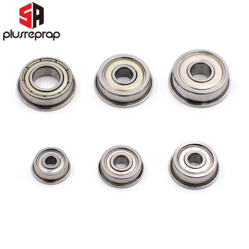 10PCS แบริ่งบอลหน้าแปลน F623zz F624zz F625zz F604zz F606zz F688zz สําหรับ 3D เครื่องพิมพ์อะไหล่ Deep