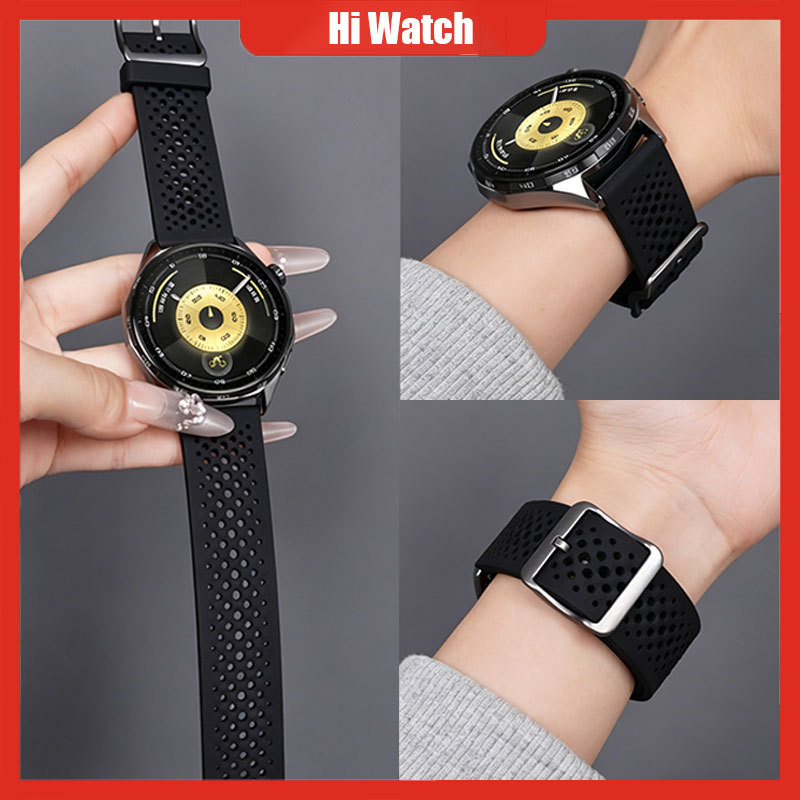 สําหรับ Huawei Watch Runner 2/GT6 สร้อยข้อมือสําหรับนาฬิกา Huawei GT6 pro 46 มม.GT5 GT4 GT3 Huawei นาฬิกา 5 46 มม.ซิลิโคน Band
