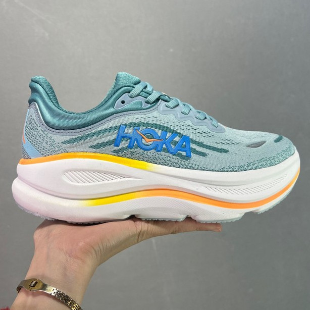 Hoka Bondi สำหรับผู้ชายและผู้หญิง - รองเท้าวิ่ง Hoka Bondi 8 แบบใหม่ รหัส 1162013-DNP TTJV