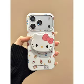 เคสน่ารัก Magnetic Hard Shell Polka Dot Film Hard Shell เคสโทรศัพท์สําหรับ iPhone 17 Pro Max 16 Pro 15 14 Pro Max