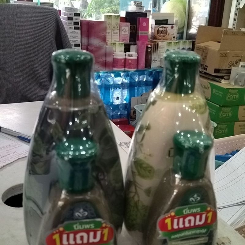 ประเทศไทย UUWS Herbal Shampoo Conditioner Original นําเข้า Oil Control Rich Cleansing Moisturizing S
