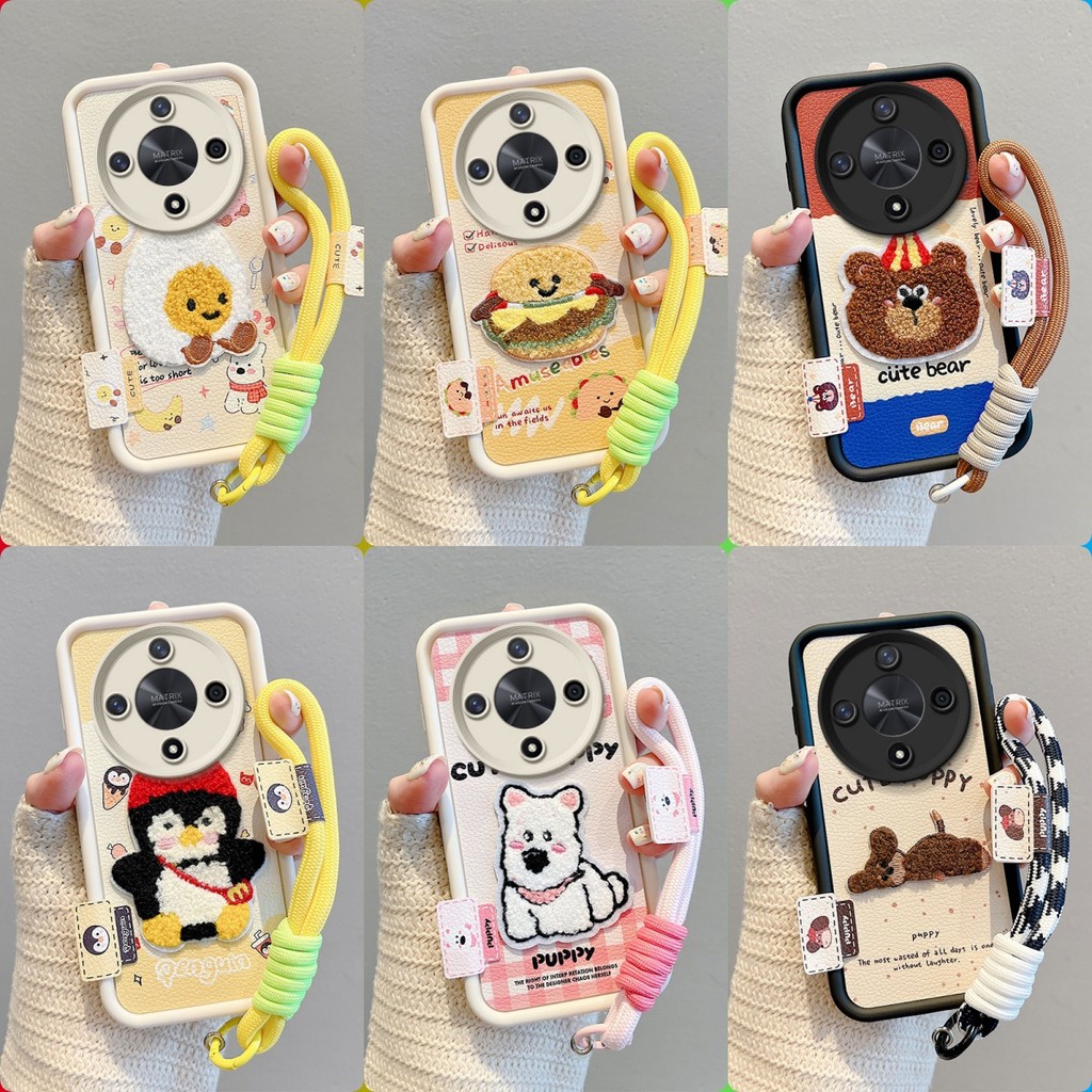 เคส Honor X9D เคสโทรศัพท์ลายการ์ตูนสติ๊กเกอร์น่ารัก