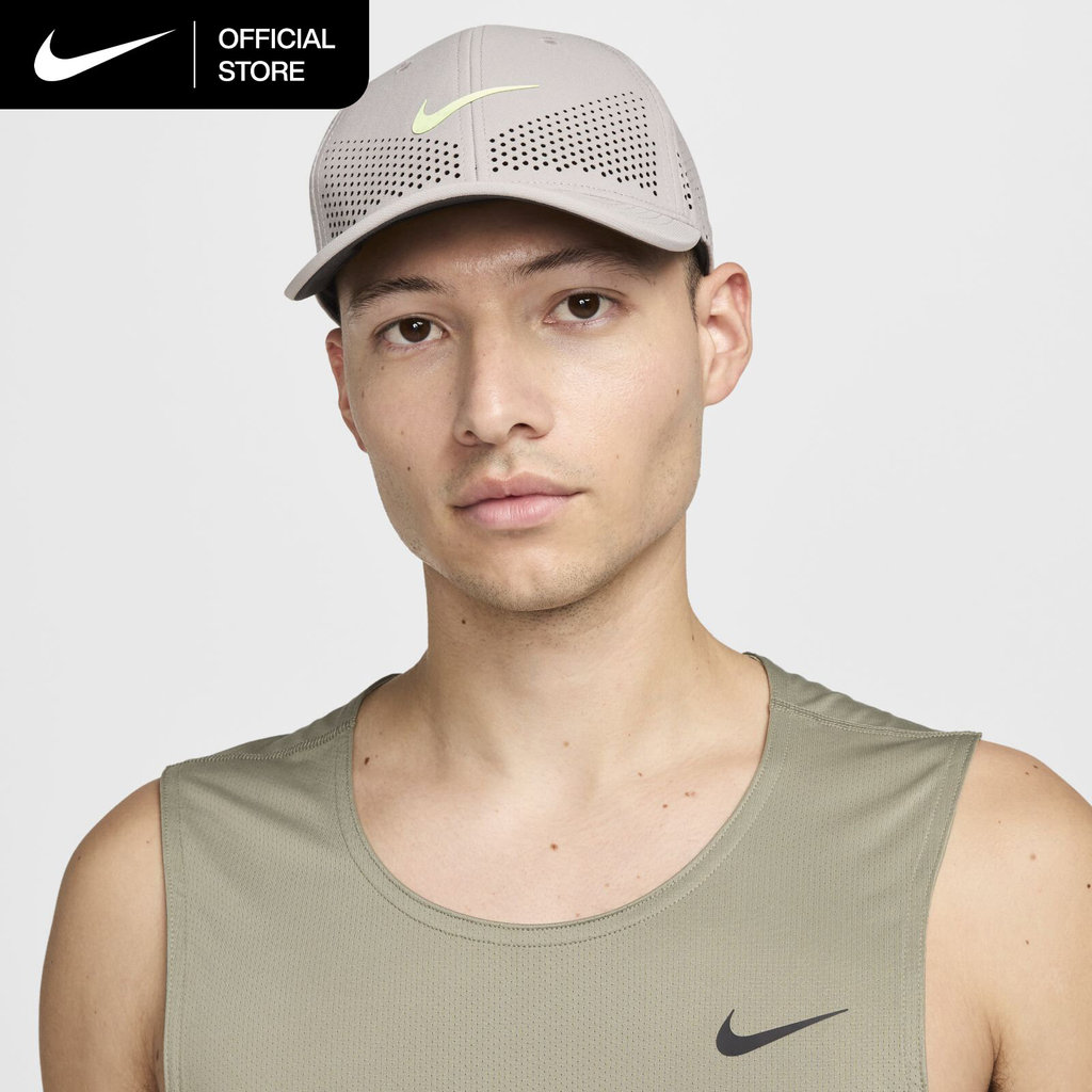 Nike Dri-FIT ADV Club Structured Swoosh Cap - College Grey [FB5636-009]