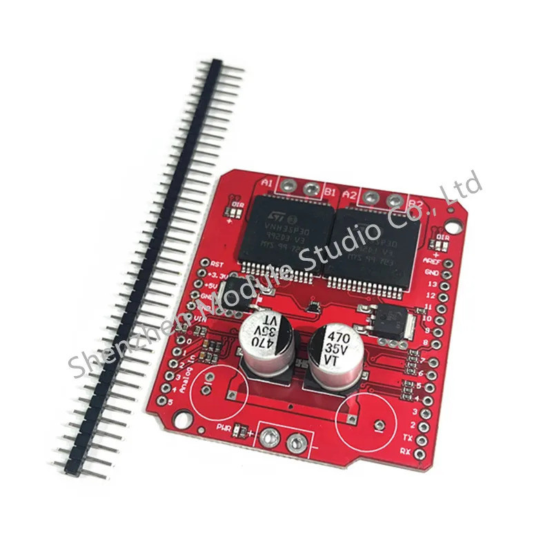 HB HB 1 ชิ้น 30A Mini VNH2SP30 Stepper Motor Driver Monster Moto Shield โมดูล 16V