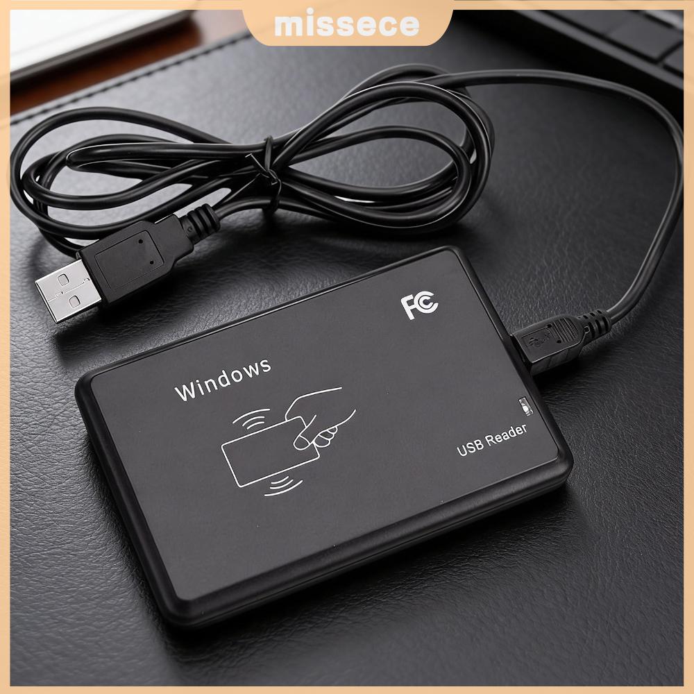 RFID IC Card Reader 13.56MHz Access Control โปรแกรมเมอร์เข้ารหัสพร้อมอินเทอร์เฟซ USB เข้ากันได้กับ Windows Linux MacOS