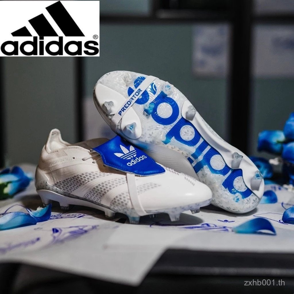 Predator x Beckham x Clover 2024 limited edition เพียง 3000 คู่ FG 36-45 รองเท้าฟุตบอลถักกลางแจ้ง An