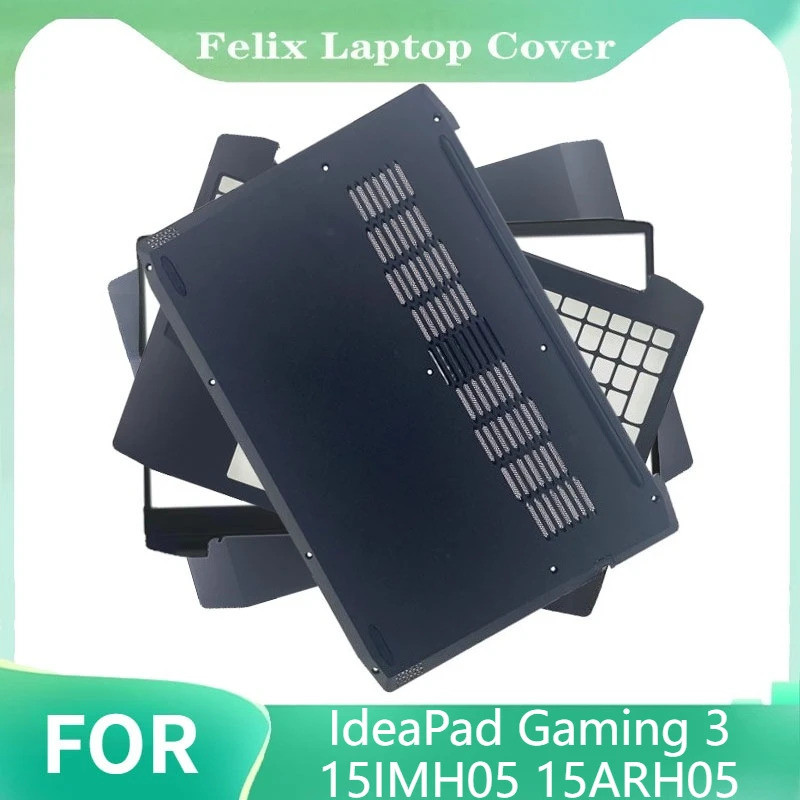 สําหรับ IdeaPad Gaming 3 15IMH05 15ARH05 ใหม่ปกหลัง LCD Bezel Palmrest Shell ด้านล่างกรณี AP1JM00010