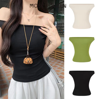 MOSESQUEEN เสื้อผ้าสกรีนแบบไม่มีแขน สำหรับผู้หญิง ใส่สบาย ดูดซับเหงื่อได้ดี รูปทรงเรียบและกระชับ ให้ความรู้สึกที่ดูดี #63633