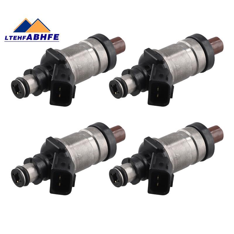 [ขายร้อน L]4PCS 06164-P2J-010 หัวฉีดหัวฉีดใหม่สําหรับ 1.8L B18B1 B18C1 96-01