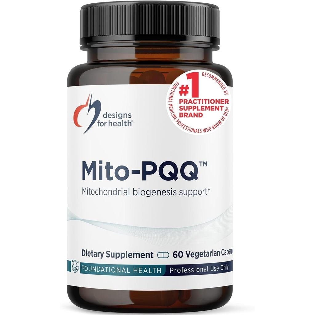 การออกแบบเพื่อสุขภาพ Mitochondria Energy Formula with Bio-PQQ - Mito-PQQ Rhodiola + 20mg PQQ (Pyrrol